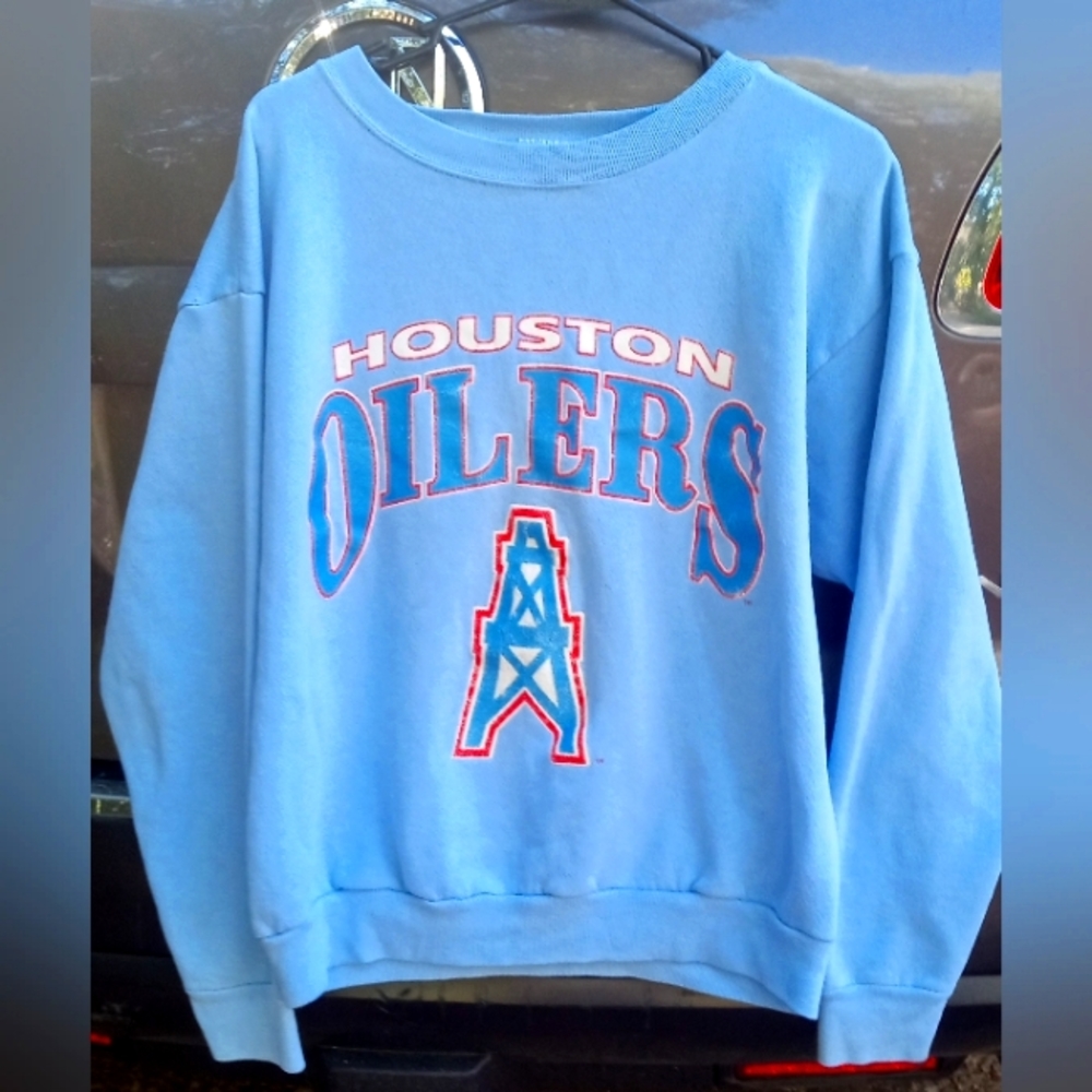 VINTAGE '80S HOUSTON OILER ORIGINAL SWEATSHIRT